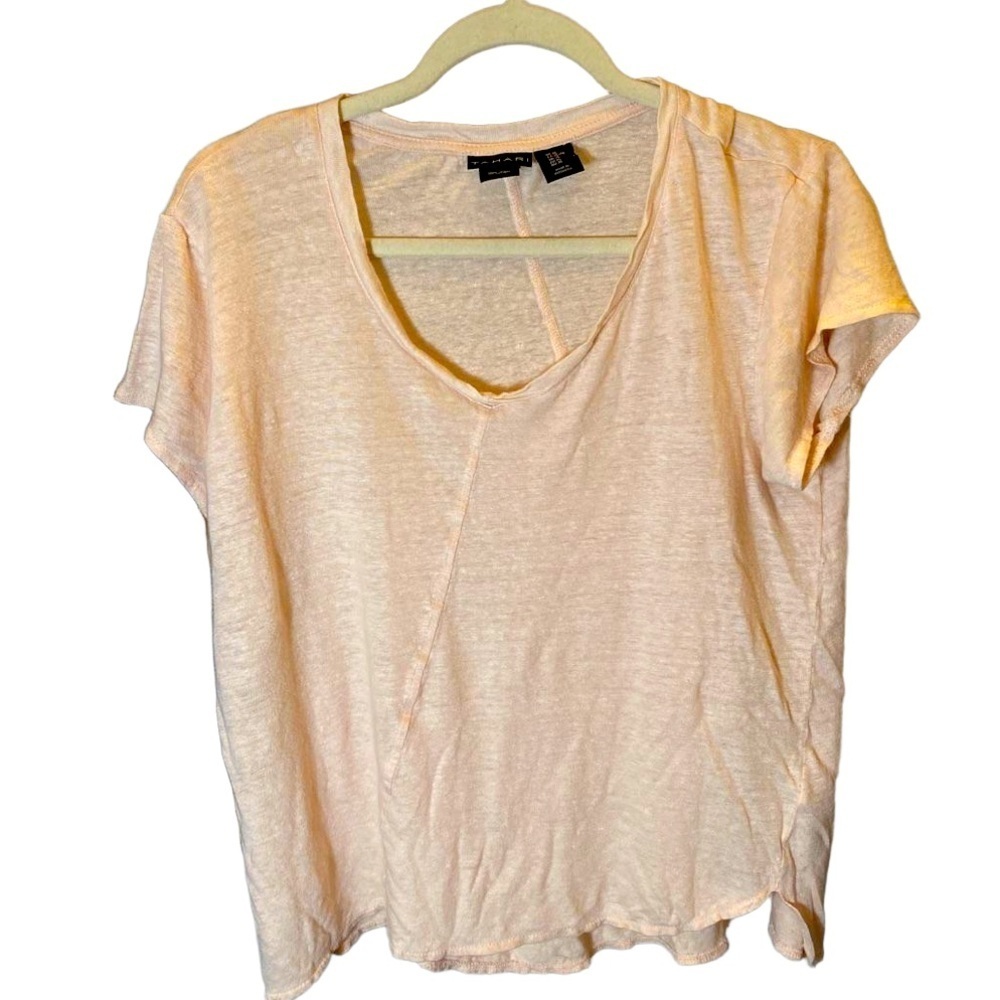 Tahari 100% Linen T size XL